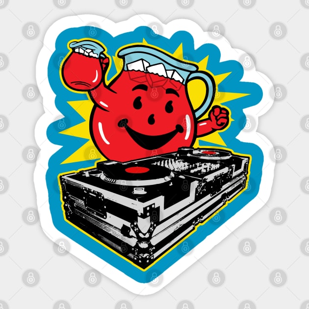 KOOL-AID TURNTABLES Sticker by ROBZILLA